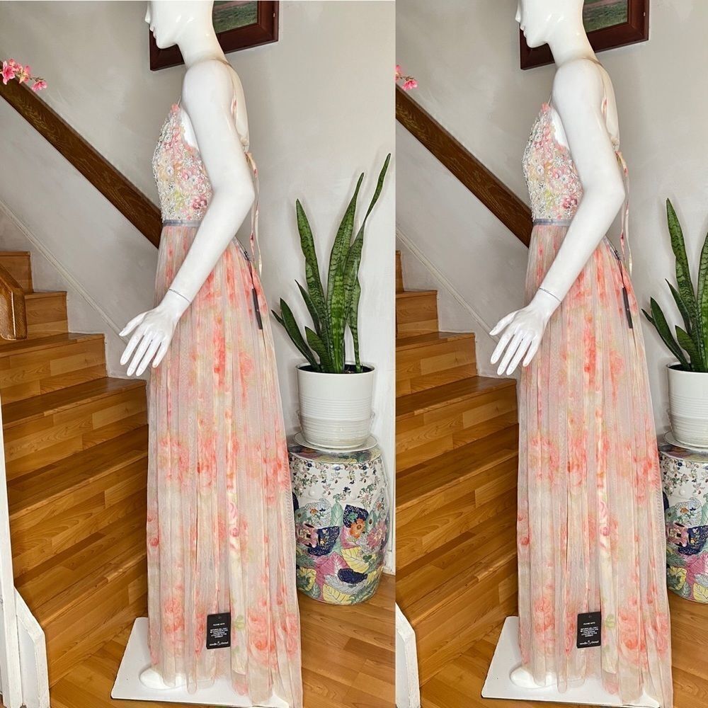 Needle & Thread Ruby Bloom Maxi Dress - BHLDN NWT - image 8